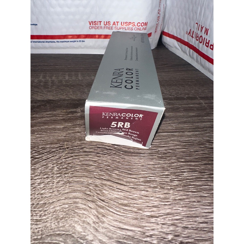 Kenra Color Permanent Hair Coloring Creme 5RB Light Brown Red Brown‎ color